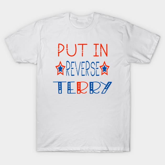 put it in reverse terry T-Shirt by Marcekdesign